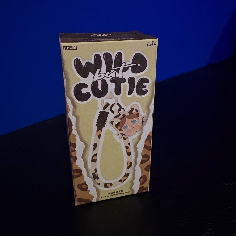 Pop Mart | Wild But Cutie Crybaby Collectible Blind Box Cell Phone Charm